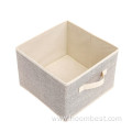 Clothes Organizer Bins with Handle Eco-friendly Cube Box